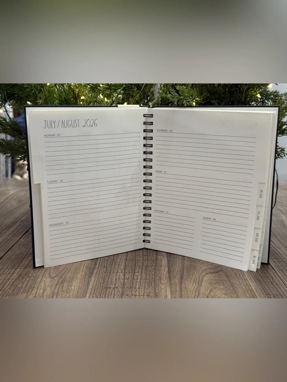 ✨Brand NEW w/Tags Rae Dunn 2027. 17 Month Spiral Planner -Aug 2926 - Dec 2027 ✨